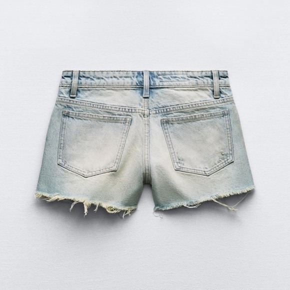 NWT Zara Women's Jean Shorts - Picture 7 of 9